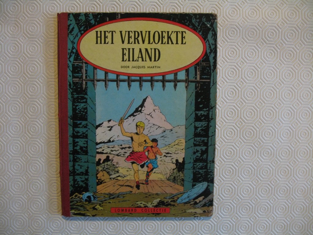 Alex, Het vervloekte eiland, Jacques Martin, HC, 1ste druk57, Une BD, Enlèvement ou Envoi