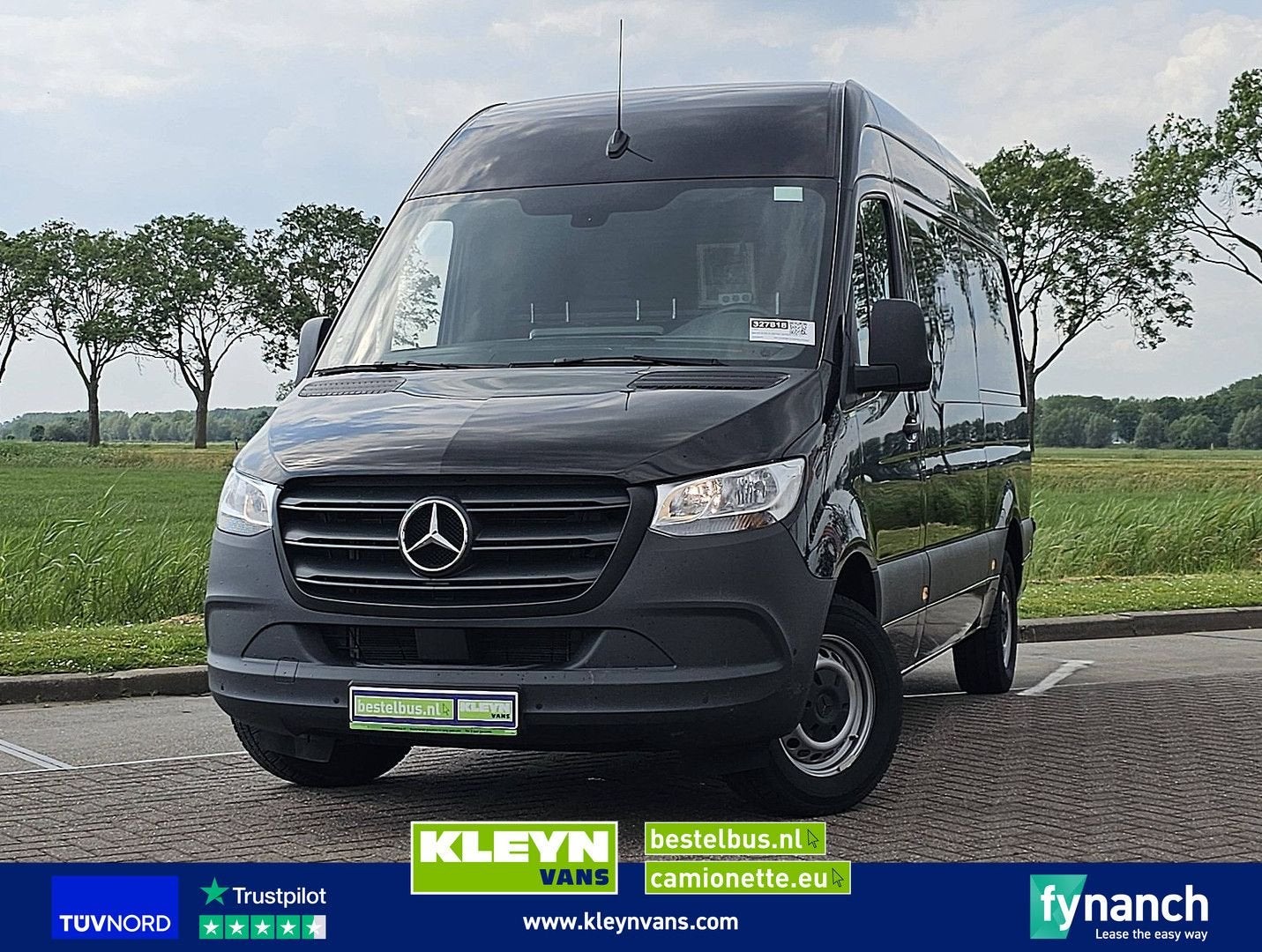 Mercedes-Benz SPRINTER 317 L2H2 Mbux Airco, Zwart, Mercedes-Benz, Bedrijf, Cruise Control