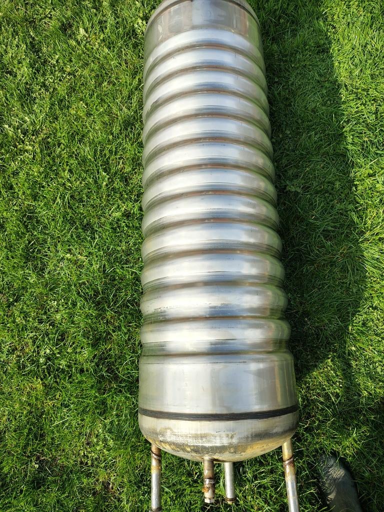 Inox waterketel van 240 liter inhoud., Ophalen