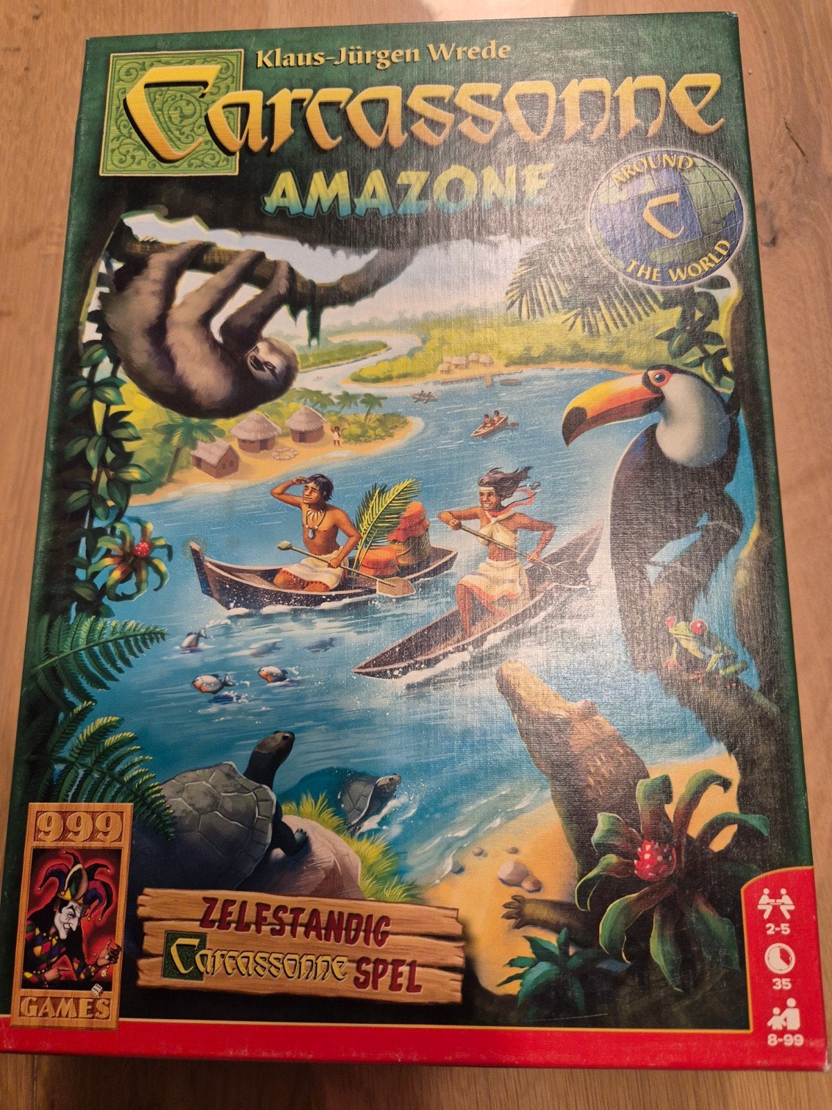 carcassonne amazone, Ophalen, Zo goed als nieuw