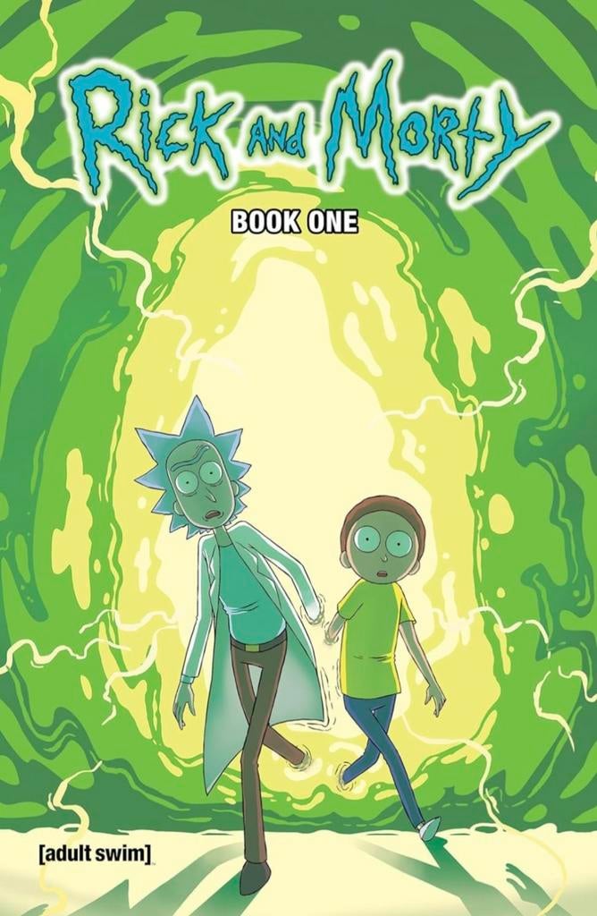 Rick et Morty, livre 1, couverture rigide, menthe, Enlèvement, Comme neuf