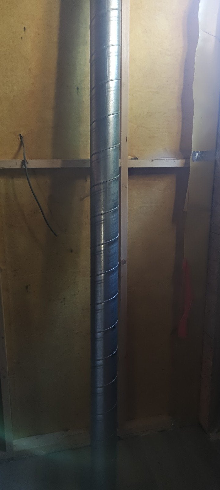 Stijgleiding 3m, Ophalen, Zo goed als nieuw, Ventilator en Afzuiger