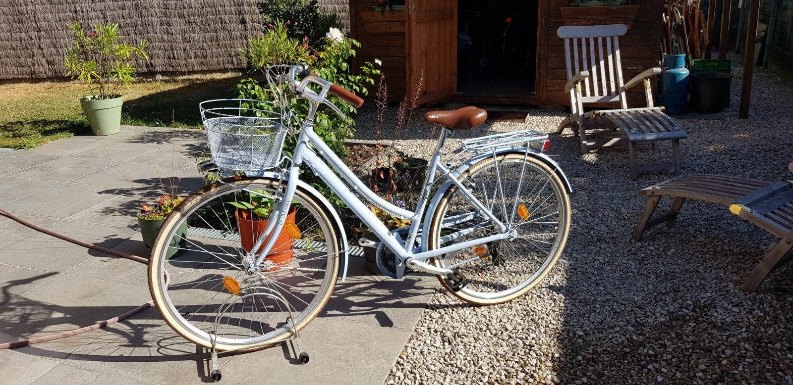 velo dame, Velgrem, 47 tot 50 cm, Versnellingen, Zo goed als nieuw