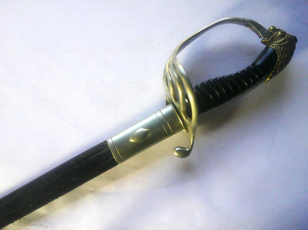 Sabre Auguste Fonson matriculé de commissaire police belge, Verzamelen, Verzenden, Rijkswacht, Zwaard of Sabel