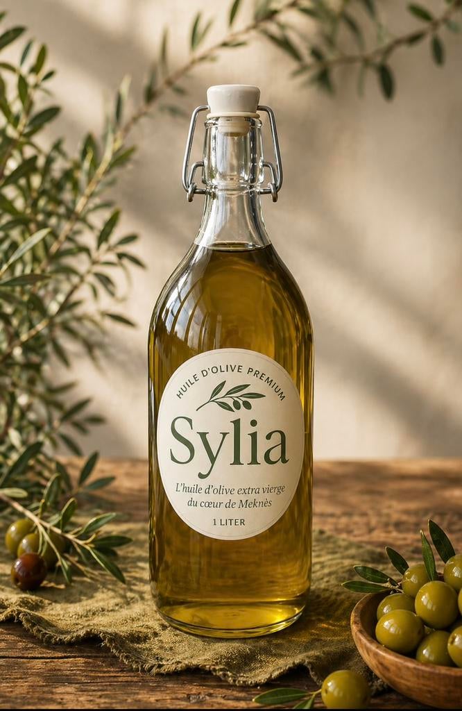 Sylia Extra Vierge Olijfolie – Rechtstreeks uit Meknès, Ophalen