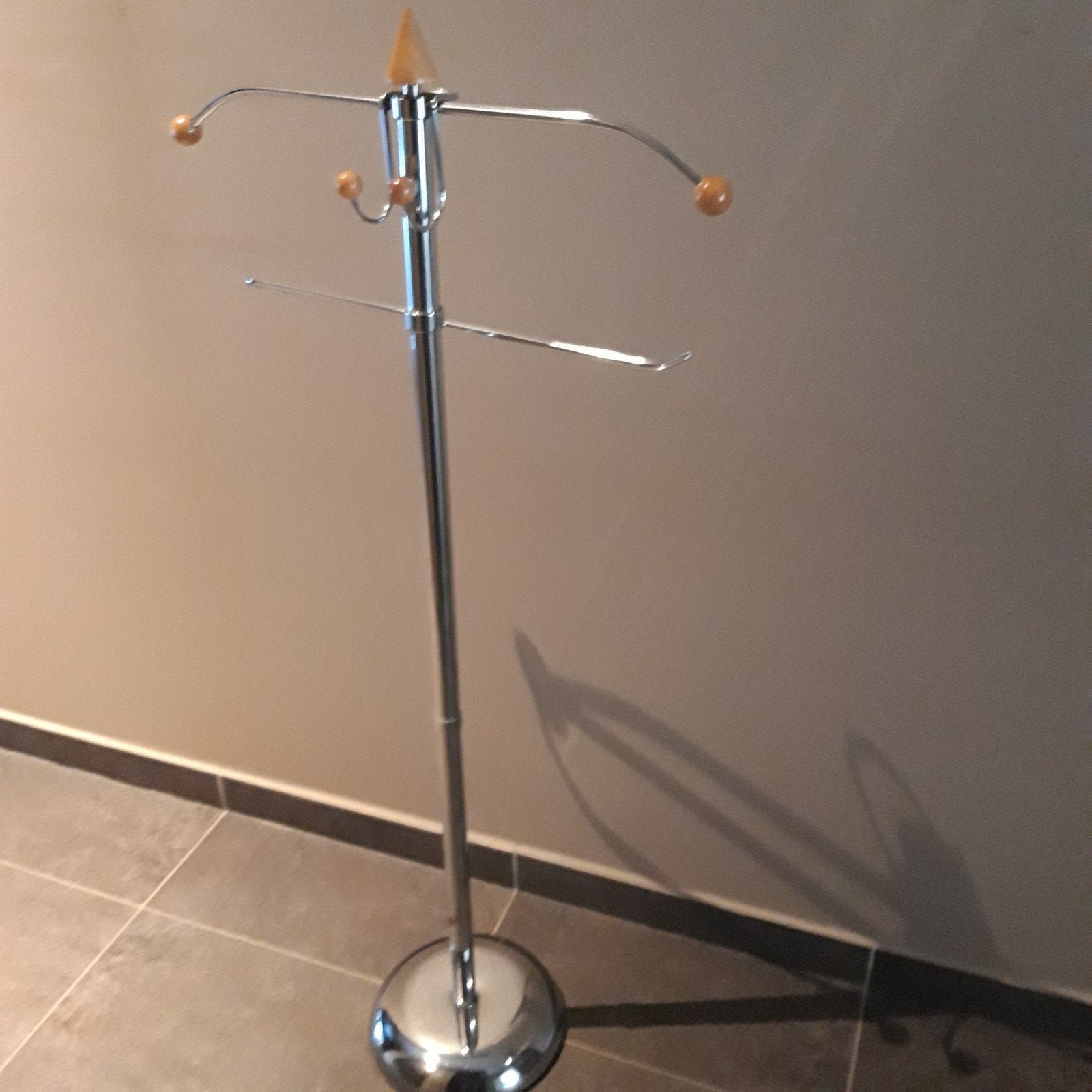 Staande Kleerhanger metaal kapstok, Ophalen, Metaal