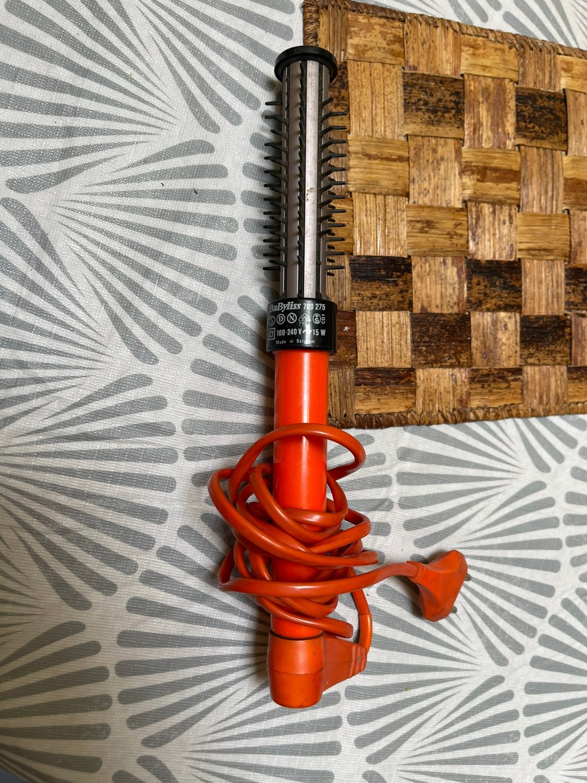 BaByliss / brosse chauffante - Made in Belgium, Enlèvement ou Envoi, Utilisé