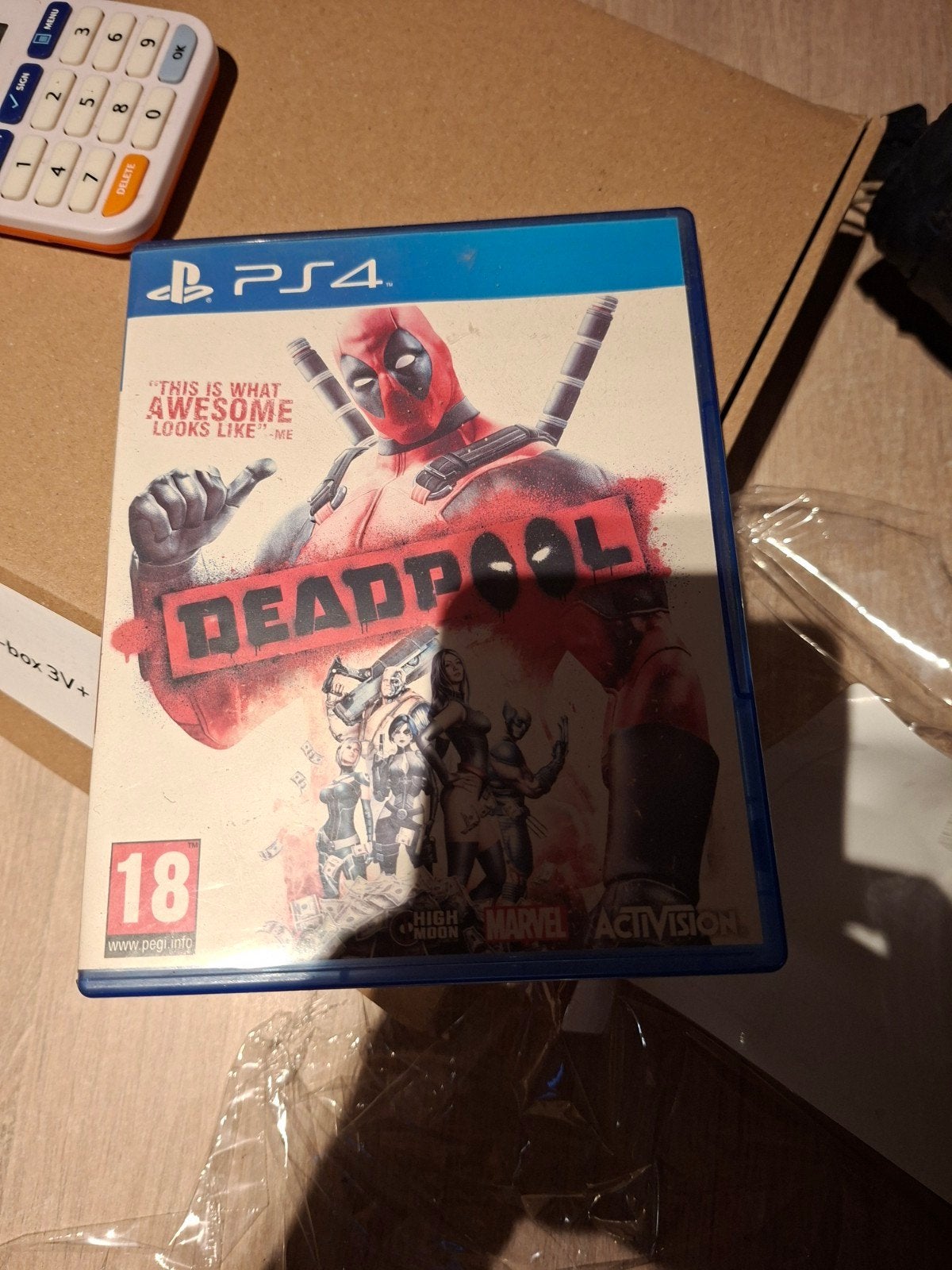 Deadpool ps4 in perfecte staat, Games en Spelcomputers, Ophalen