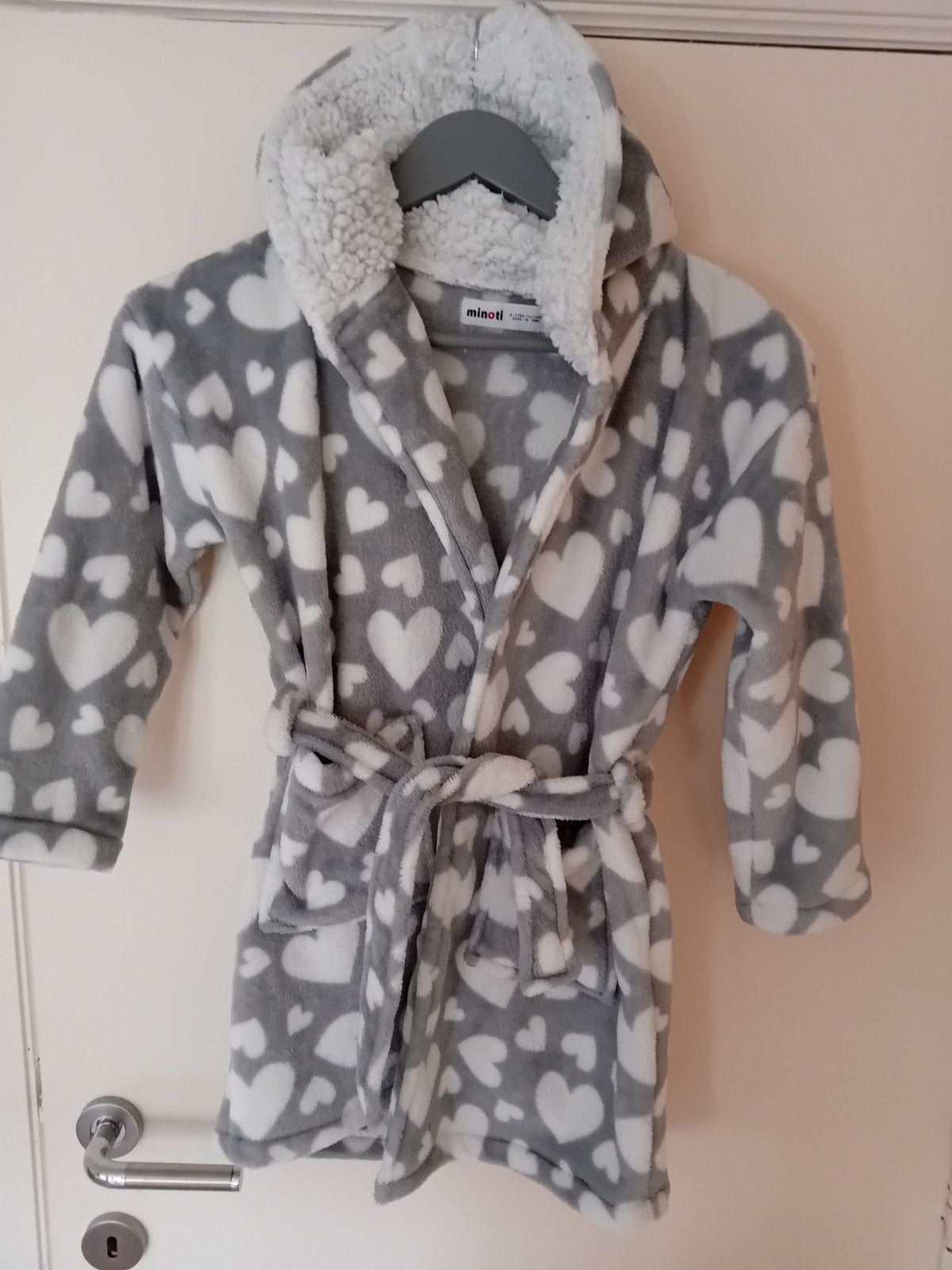 Grijze kamerjas, Kinderen en Baby's, Nacht- of Onderkleding, Gebruikt, Meisje, Ophalen of Verzenden