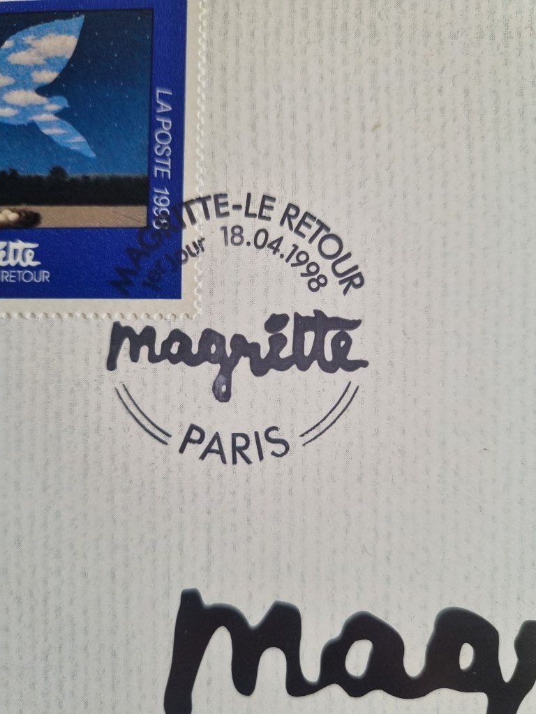 Herdenkingskaart Carte Souvenir 2755HK Hommage René Magritte, Collections, Envoi, 1980 à nos jours