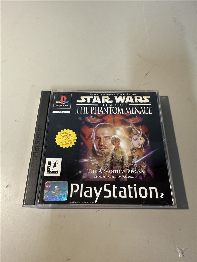 Ps1 - playstation 1 - Star wars episode 1 - the phantom mena, Ophalen of Verzenden, Zo goed als nieuw