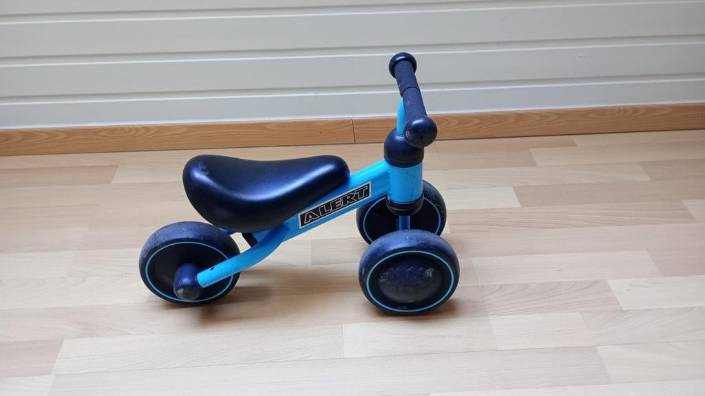 Loopfiets alert, Ophalen