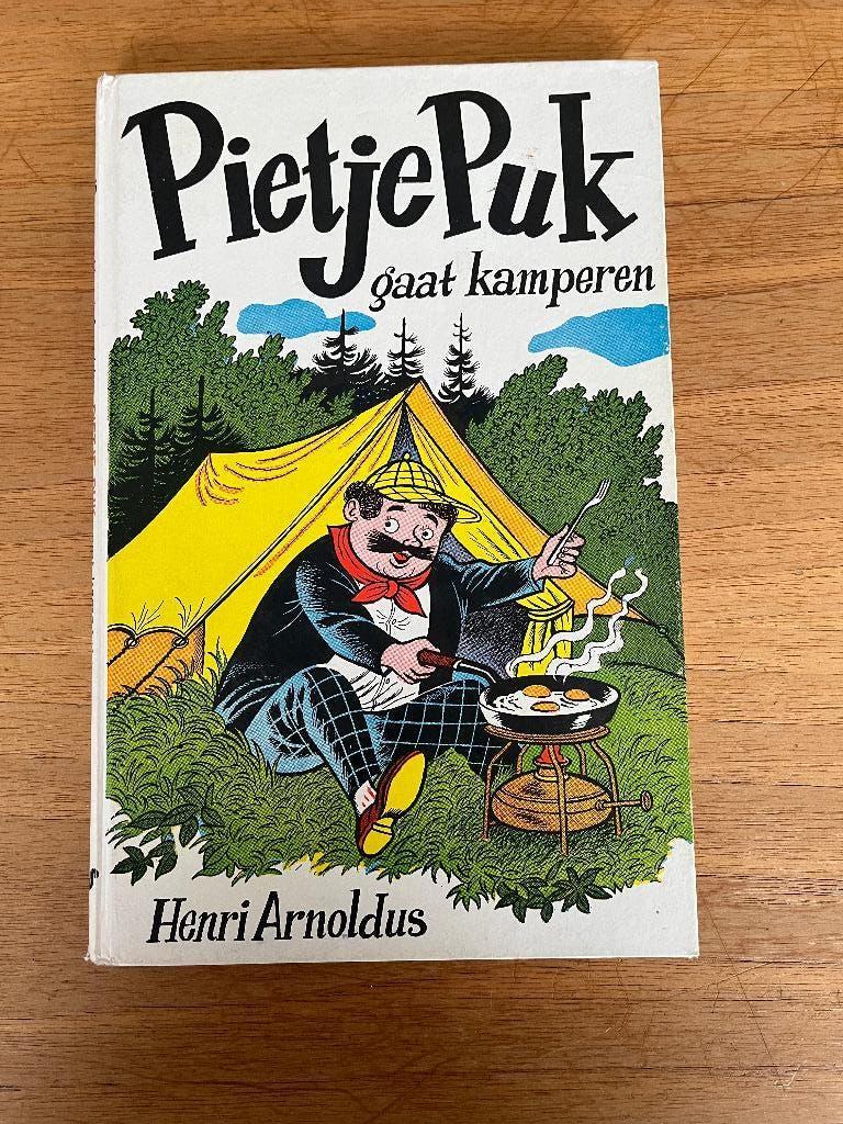 Pietje Puk gaat kamperen, Boeken, Ophalen of Verzenden, Gelezen, Henri Arnoldus, Fictie algemeen