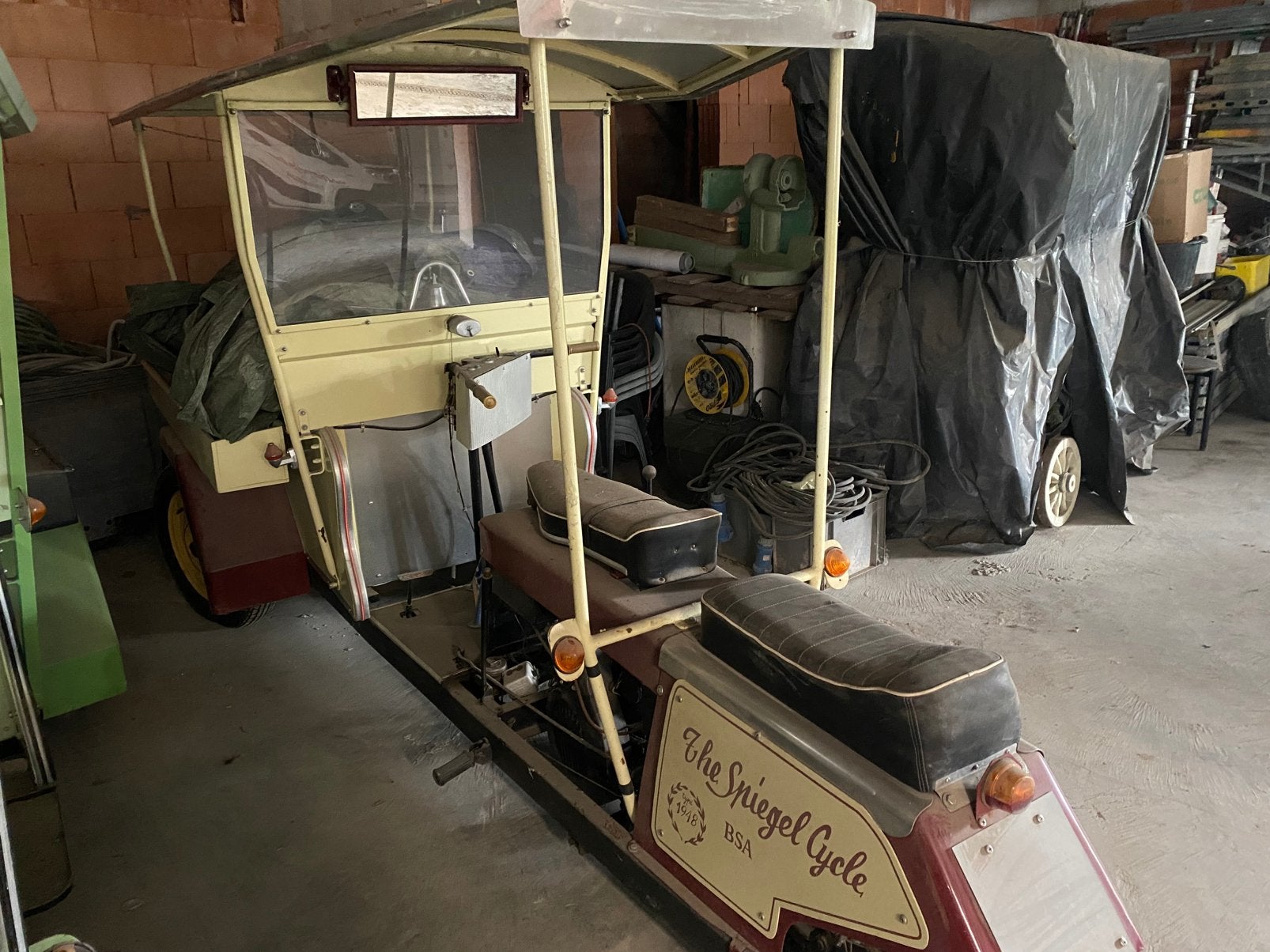 Oldtimer bsa, Enlèvement