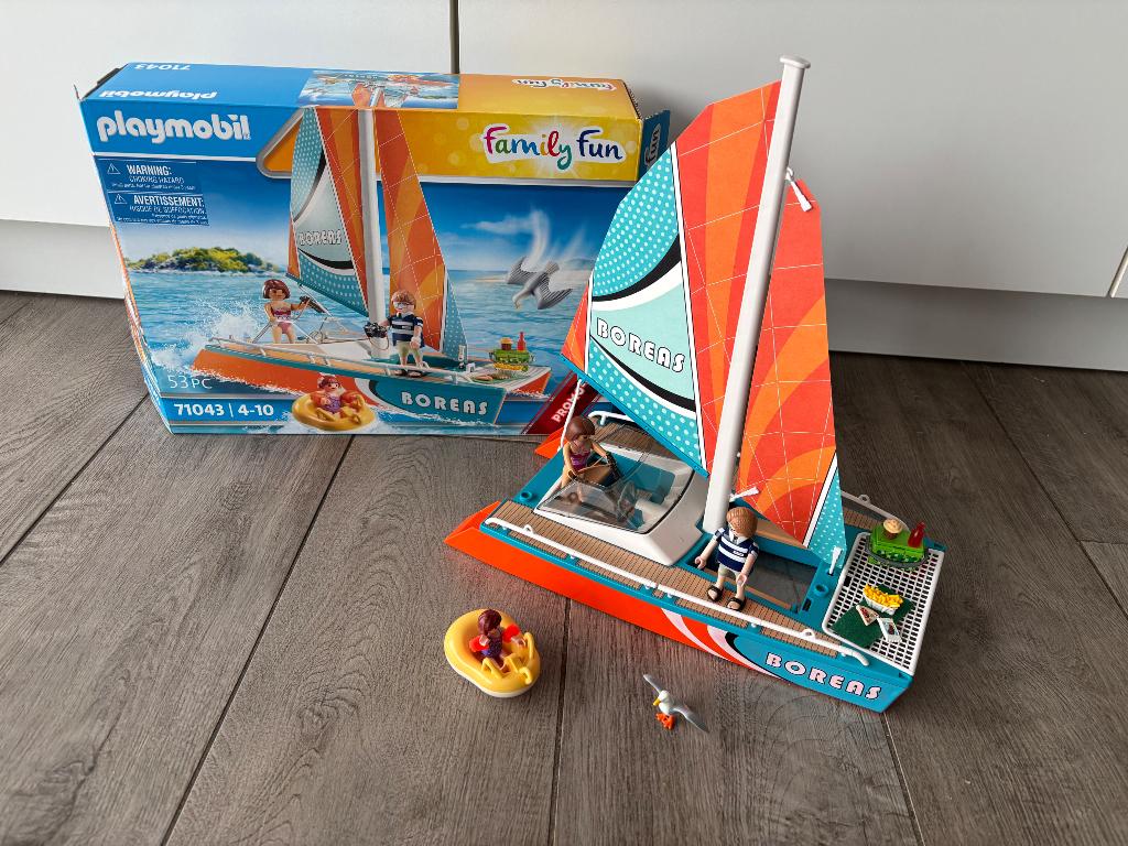 Playmobil 71043 catamaran, Enfants & Bébés, Jouets | Playmobil, Comme neuf, Enlèvement