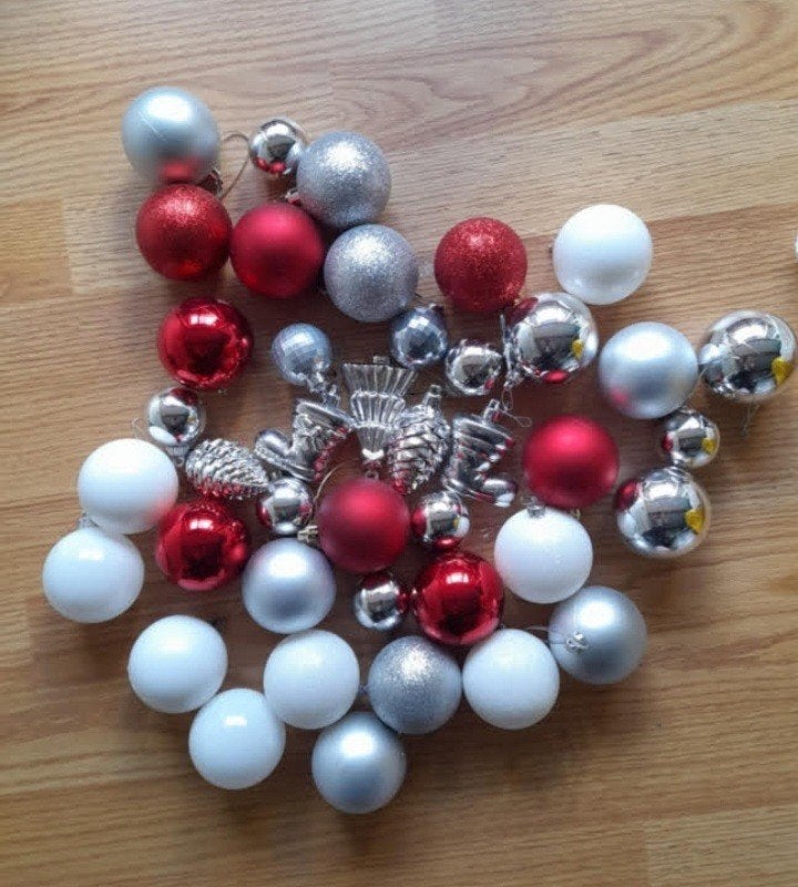 Lot de boules de noel, Enlèvement, Comme neuf