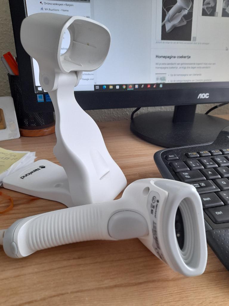 Barcode scanner newland hr2260-sf-w., Computers en Software, Ophalen of Verzenden, Zo goed als nieuw, Barcodescanner