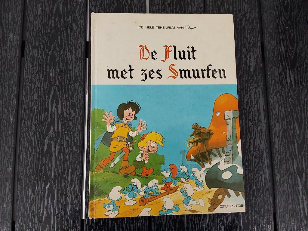 De fluit met zes smurfen, Enlèvement ou Envoi, Utilisé
