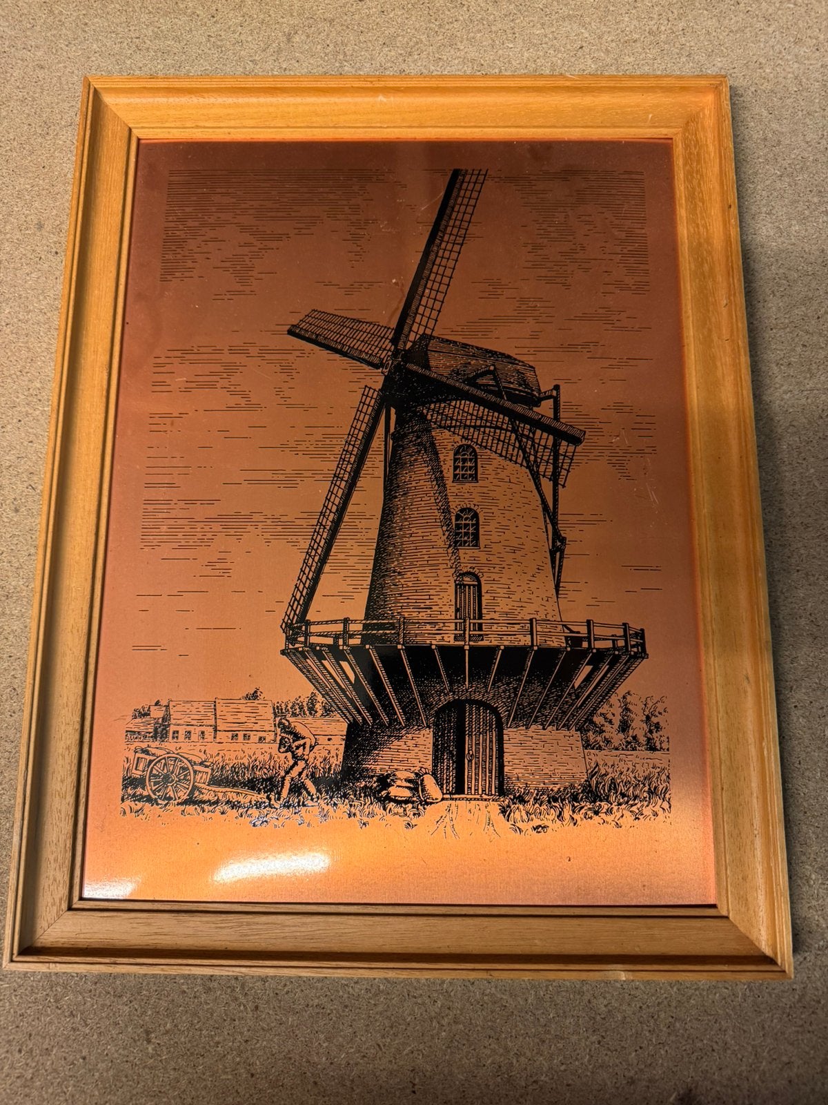 Muurdecoratie 44cm op 34cm, Ophalen of Verzenden
