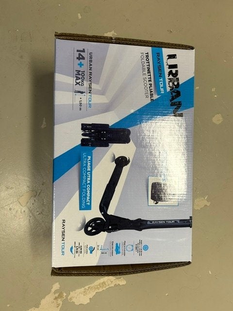 opvouwbare step met rugtas NIEUW, Ophalen of Verzenden, Nieuw, Gewone step, Urban glide