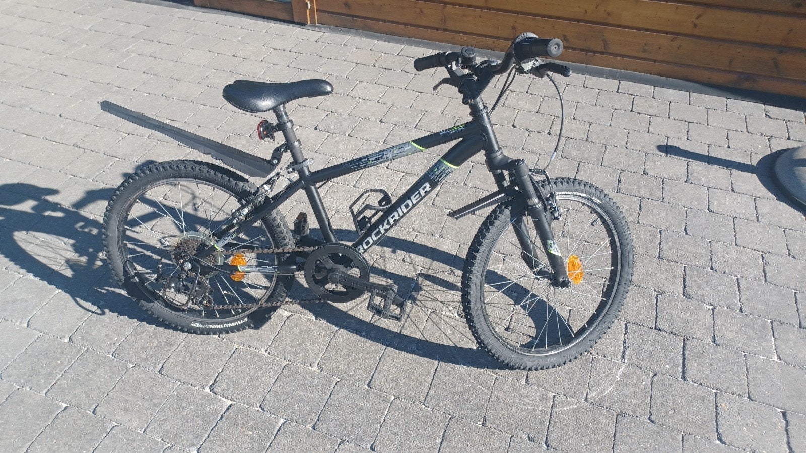 jongensfiets btwin, Ophalen