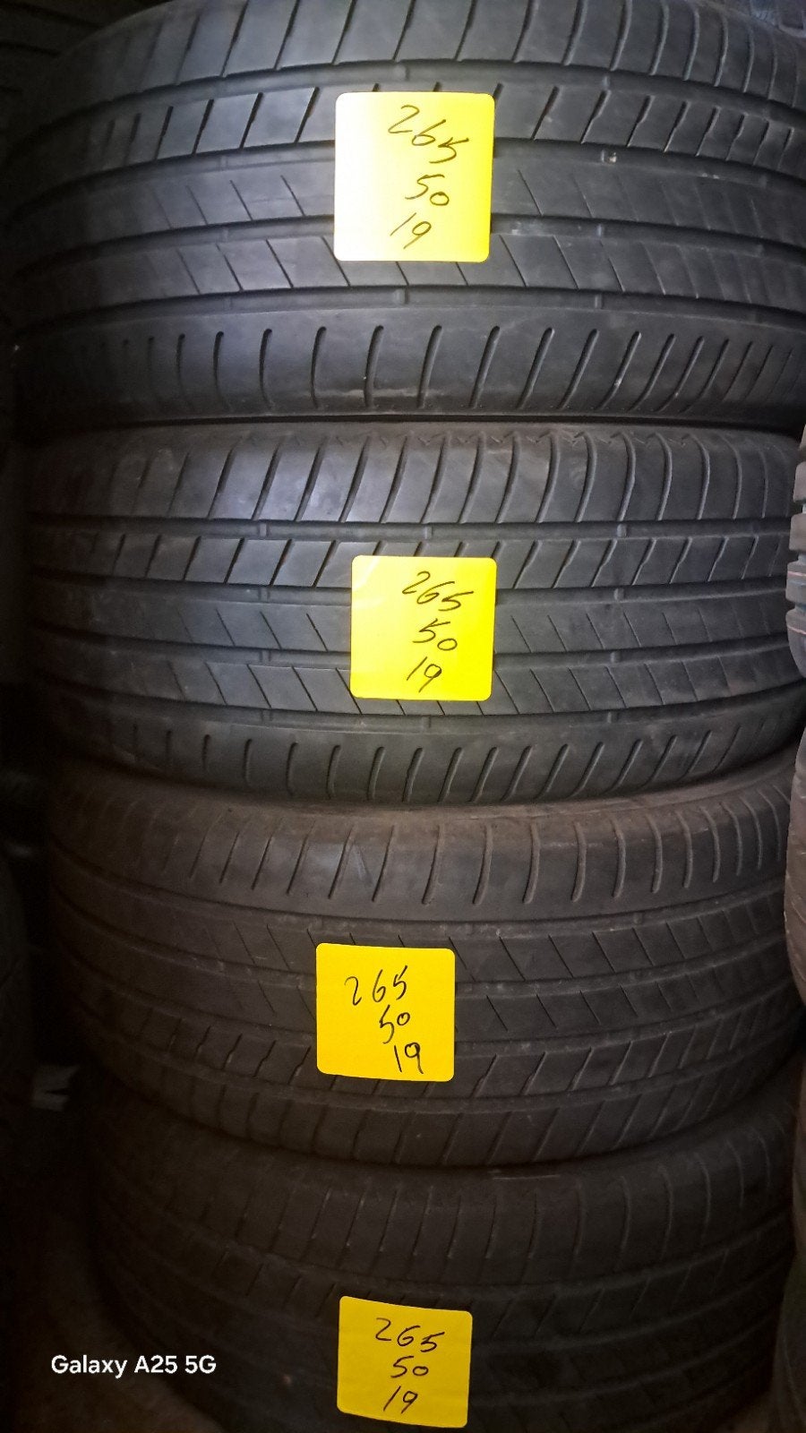 265/50/19 265/50r19 2655019 été, Enlèvement