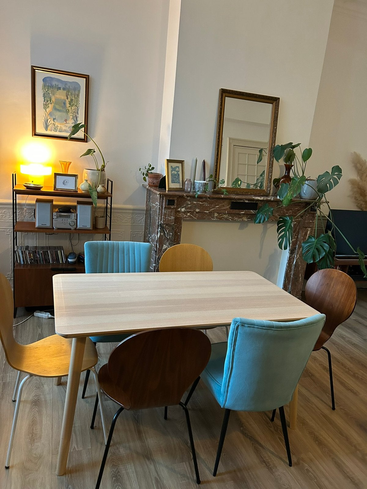Table Lisabo IKEA, 100 à 150 cm, Cinq personnes ou plus, Comme neuf, Enlèvement
