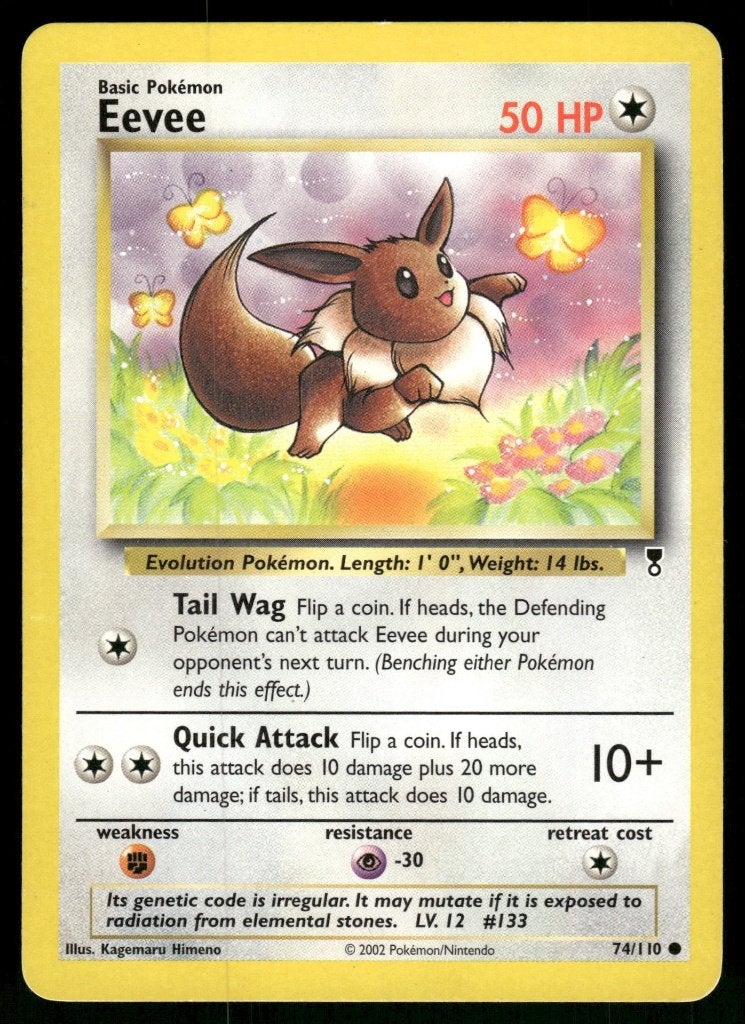 Eevee 74/110 - Legendary Collection (NM), Hobby en Vrije tijd, Verzenden, Gebruikt