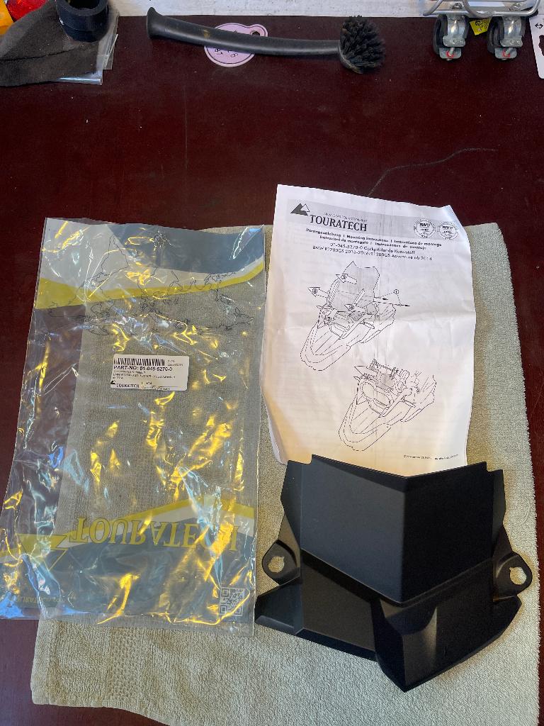 Touratech cockpitblende Bmw R 1200 GS, Motoren, Ophalen of Verzenden, Gebruikt