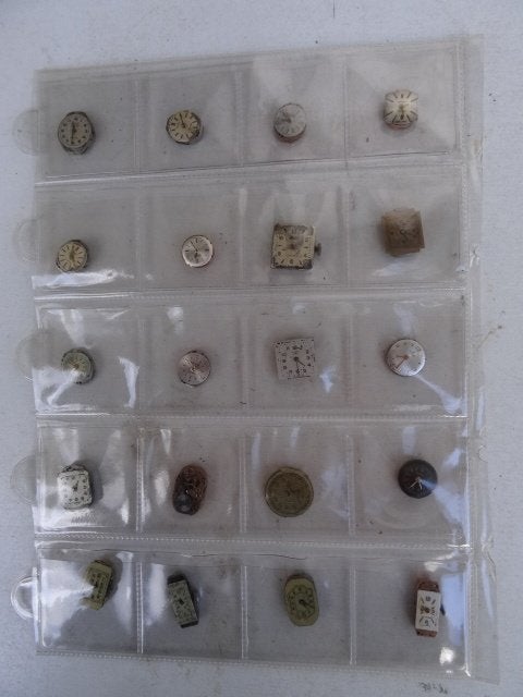Lot de 20 anciens mouvements de montre femme, Enlèvement ou Envoi