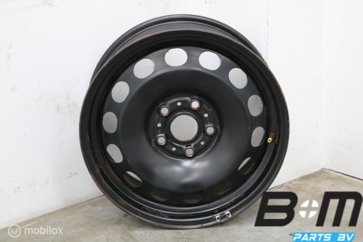 1 losse 16 inch stalen velg VW Golf 7 5Q0601027BR, Utilisé, Jante(s)