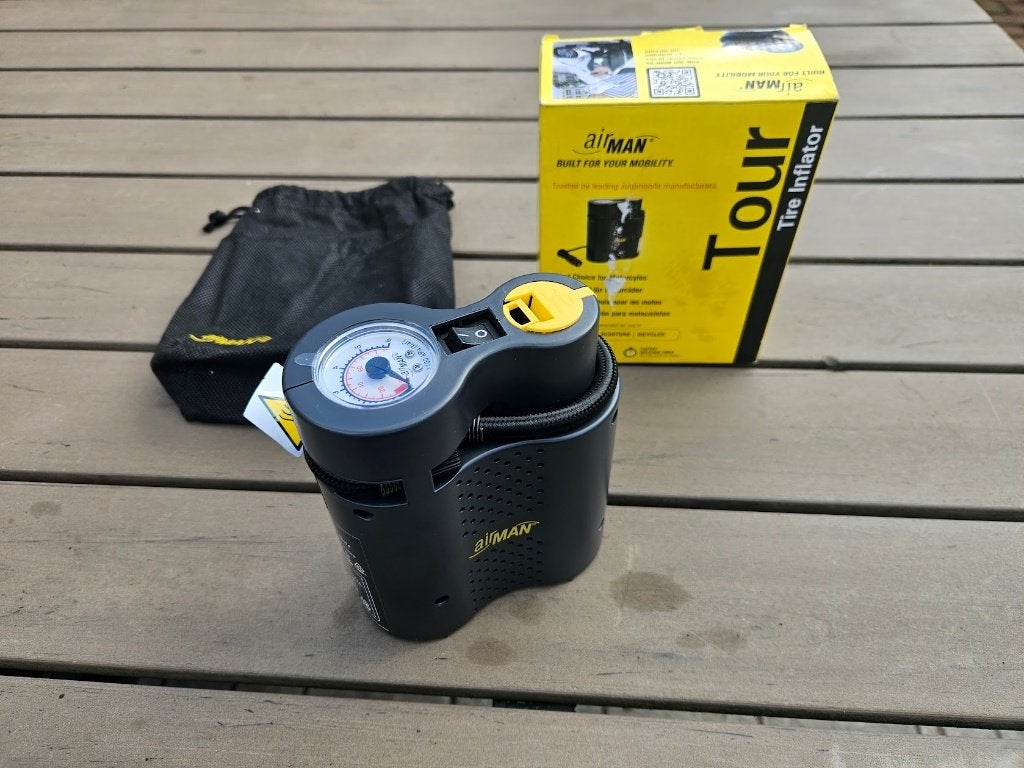 AirMan Tour Compressor - Compacte Bandenpomp, Ophalen of Verzenden, Nieuw