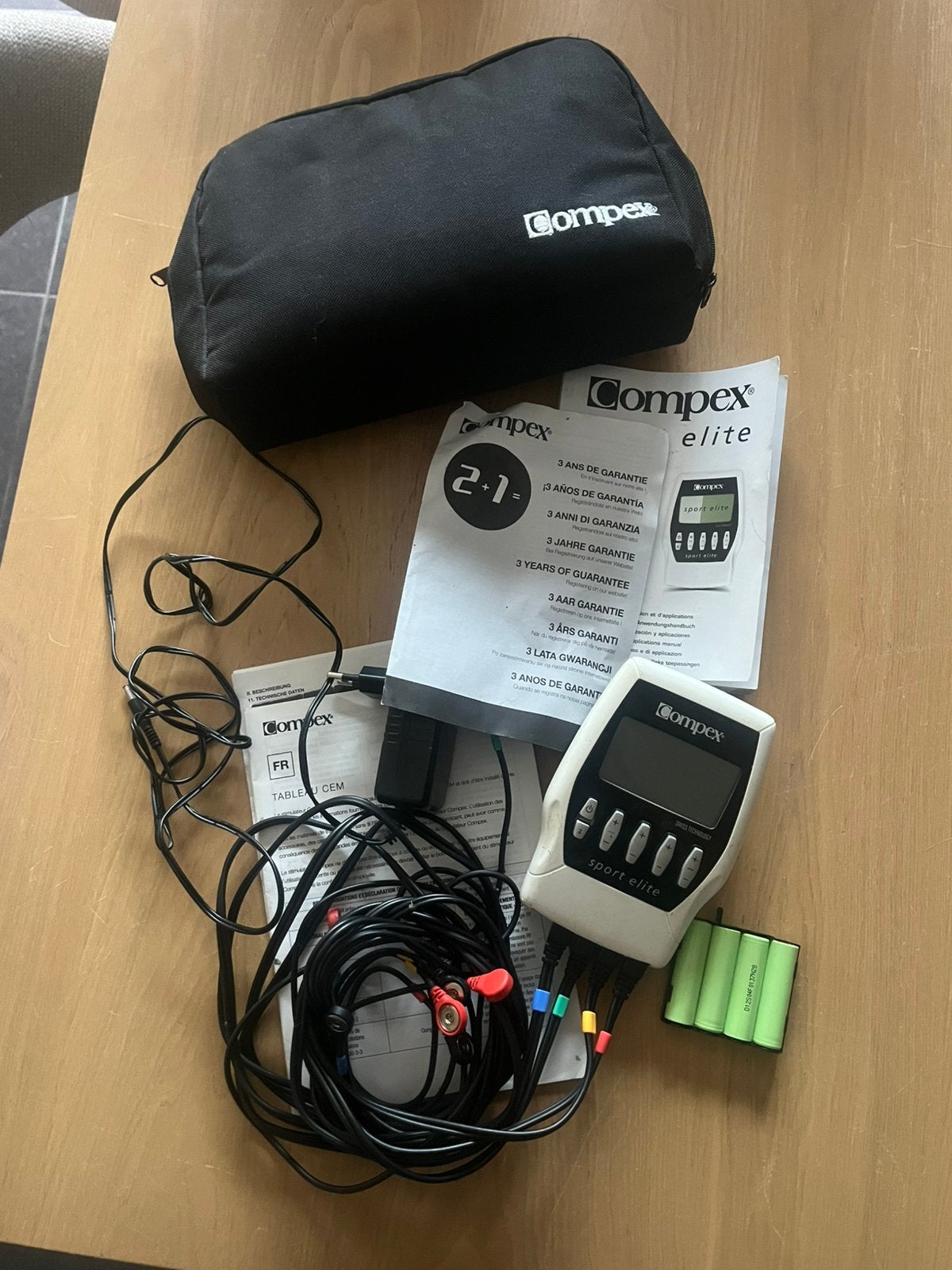 Compex sport elite, Ophalen, Zo goed als nieuw