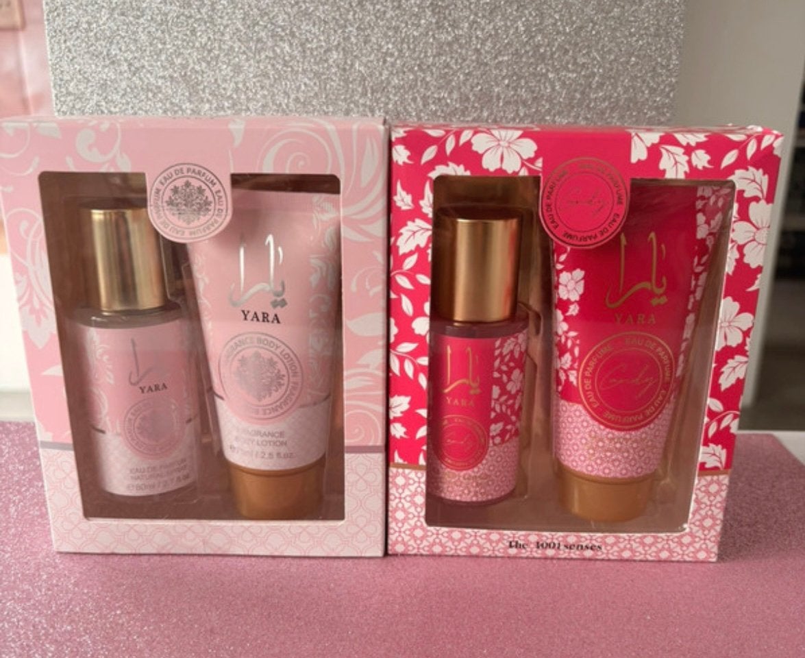 Magnifiques coffrets brume corps+ creme corps yara, Bijoux, Sacs & Beauté, Enlèvement ou Envoi, Neuf