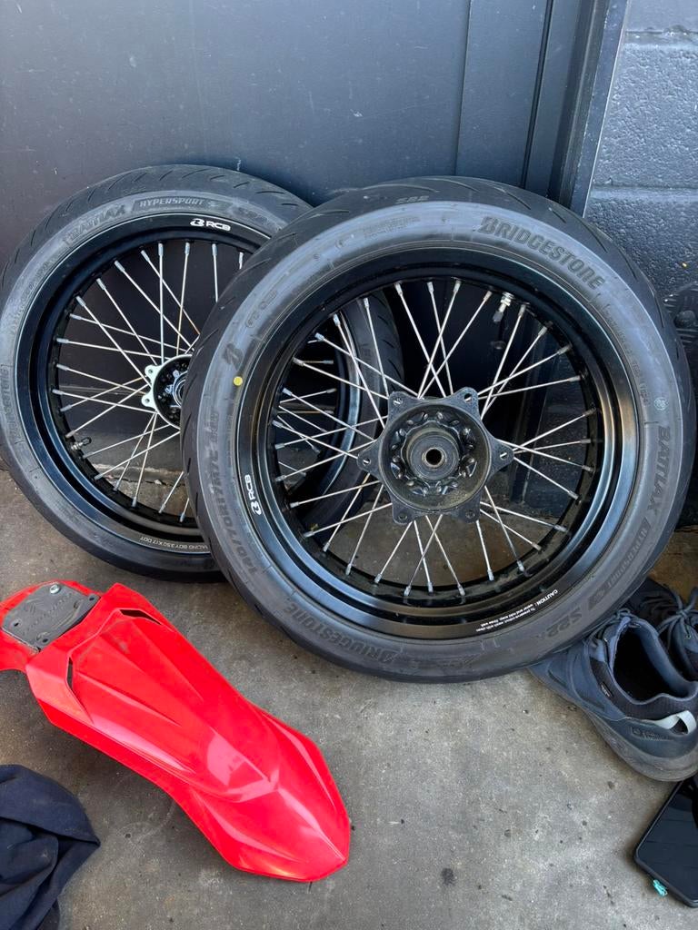 Velgen honda crf 250/300, Ophalen