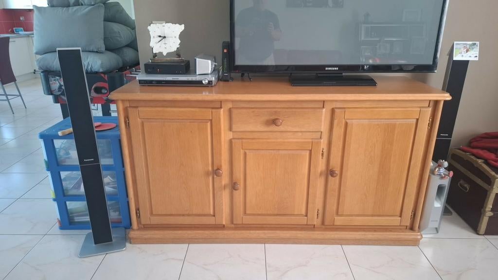 Mooie eikenhouten set, Ophalen, Eikenhout