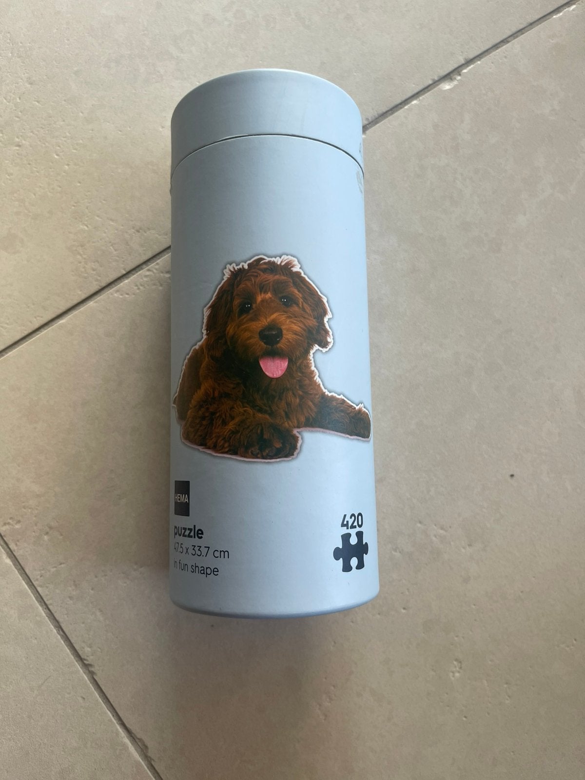 Puzzle 420 pièces - chien, Enlèvement ou Envoi, Moins de 500 pièces, Comme neuf, Puzzle