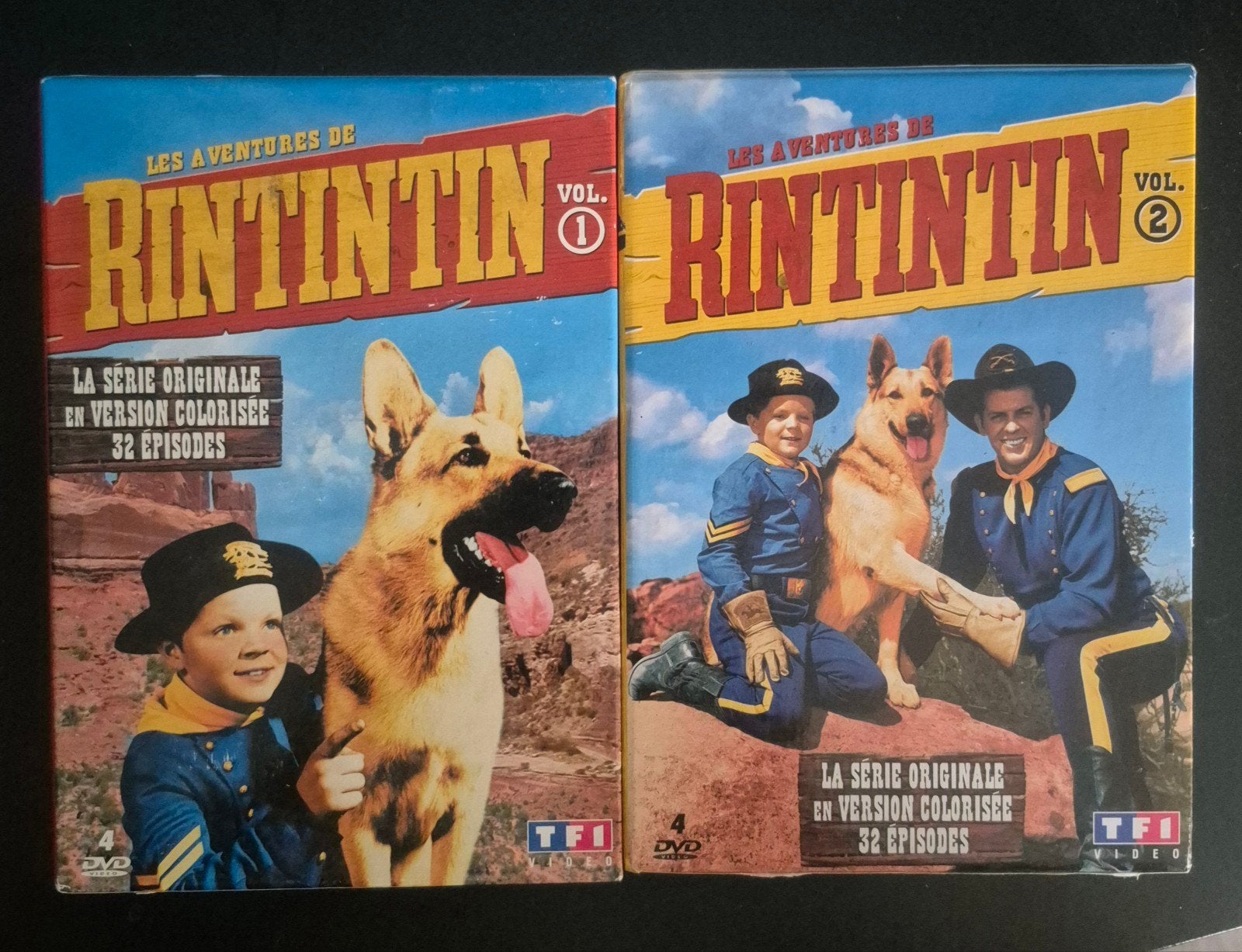 Rintintin Vol. 1 en 2 dvd-set, Cd's en Dvd's, Ophalen of Verzenden