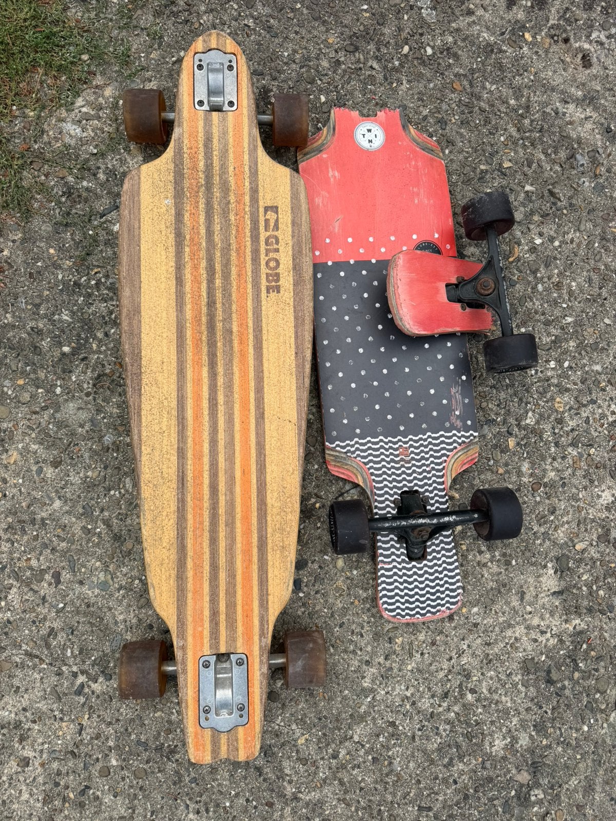 Longboard Globe a donner, Enlèvement, Utilisé, Skateboard, Longboard