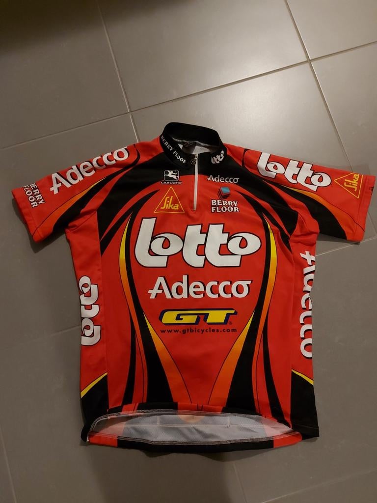 Maillot de cyclisme Lotto Adecco, Enlèvement ou Envoi, XL