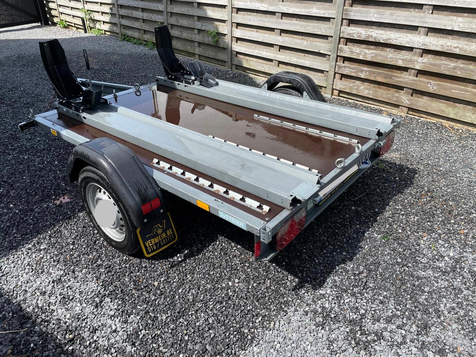 Trailer - motoraanhangwagen - motortrailer - Stema - Te Huur, Enlèvement