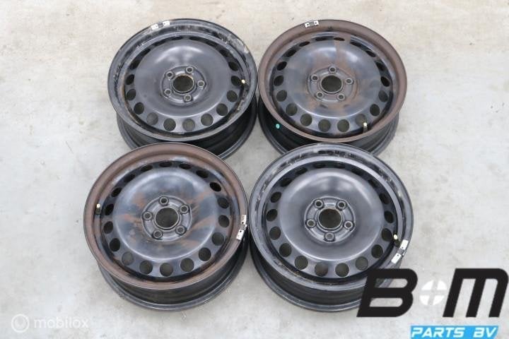 Org 15 inch velgen VW Polo 2G - Audi A1 GB 2Q0601027J, Auto-onderdelen, Banden en Velgen, Gebruikt, 15 inch, Velg(en), Personenwagen