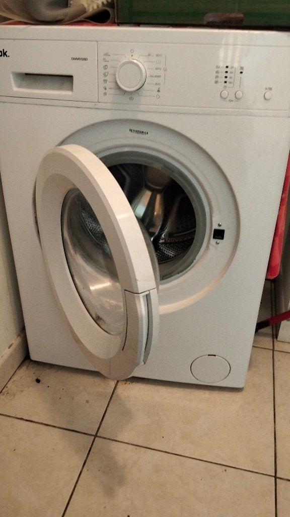 Wasmachine in goede staat, Ophalen