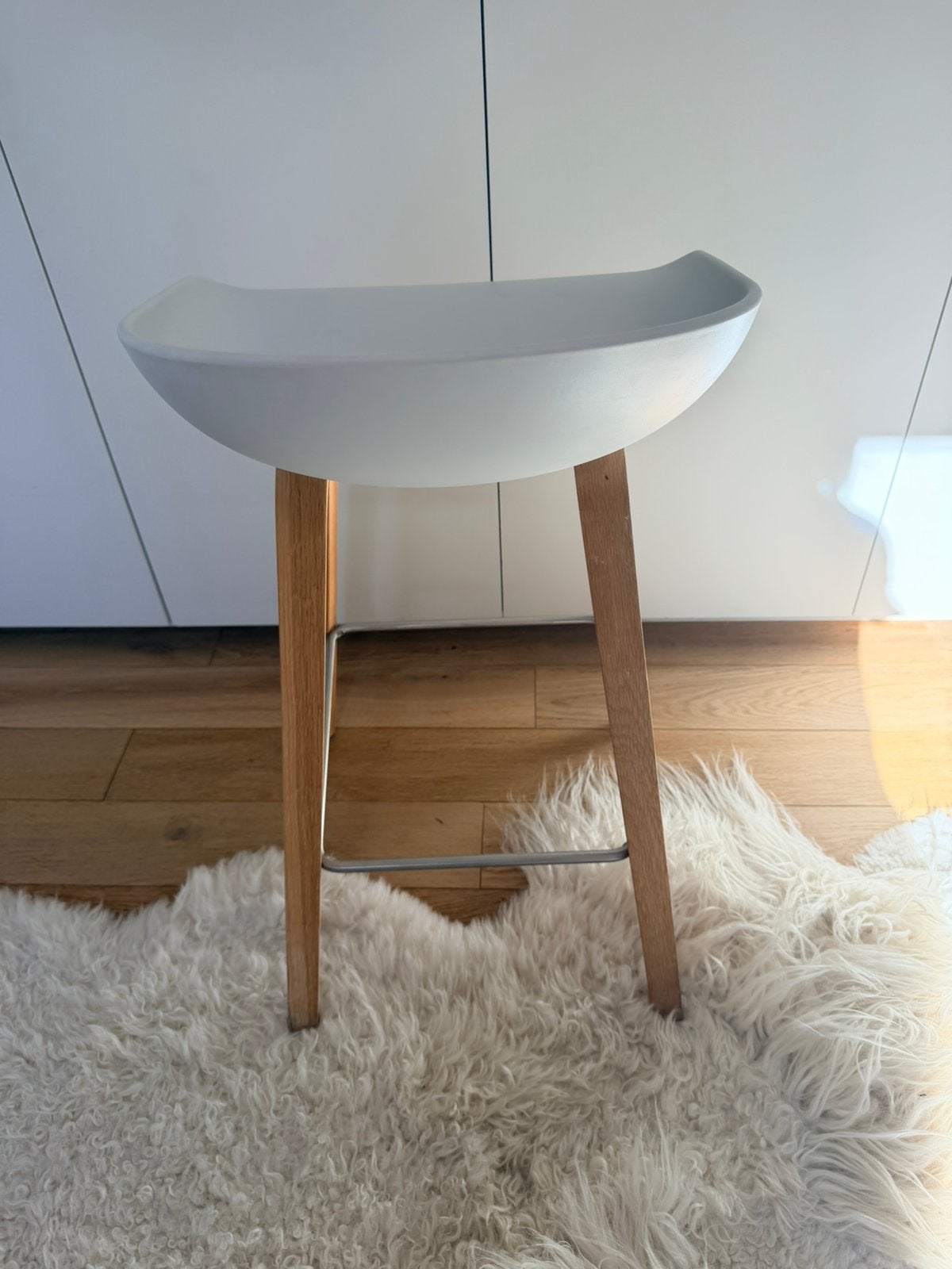 HAY About a Stool AAS32 barkruk, 2 krukken, Ophalen, Gebruikt, 60 tot 90 cm