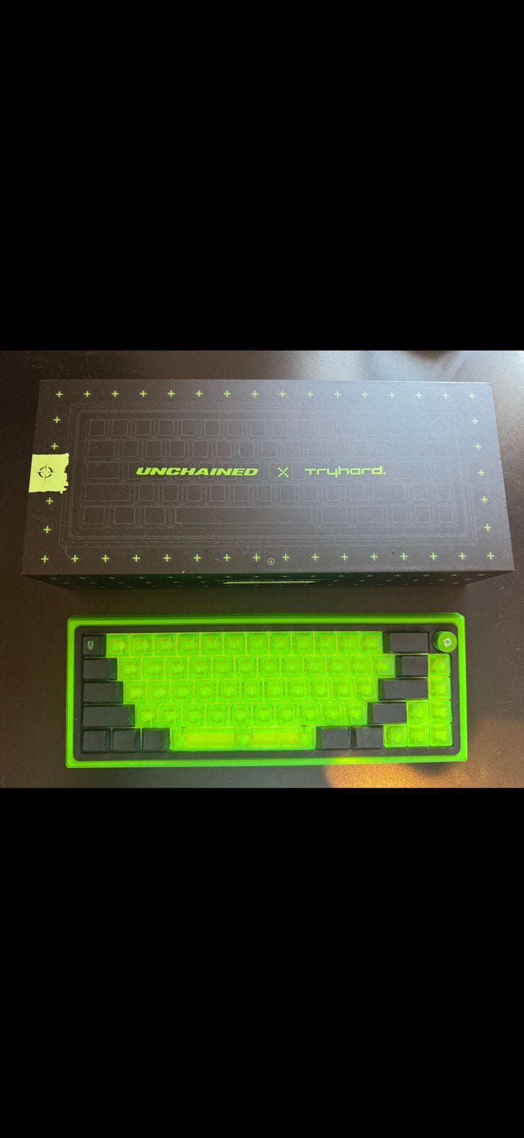 Clavier Gaming Magnétique Tryhard x Unchained - comme neuf, Enlèvement, Comme neuf
