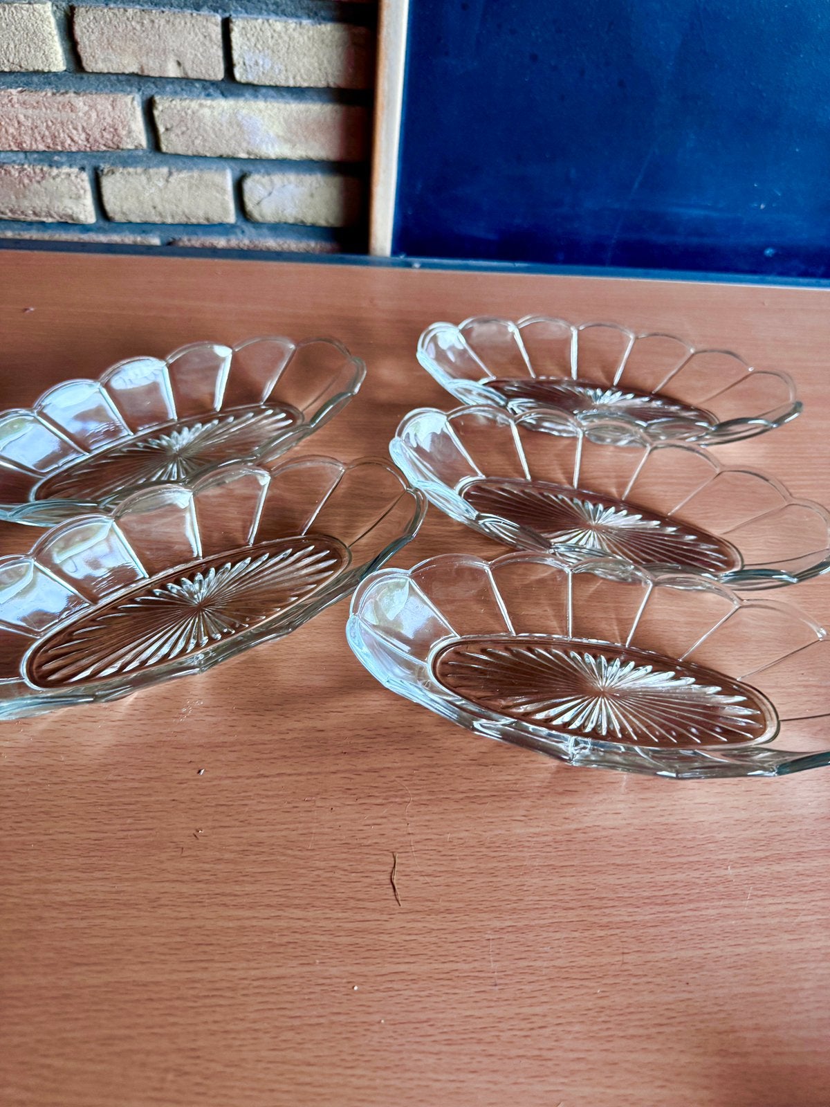 Glazen dessert schaaltjes voor banana split, Ophalen