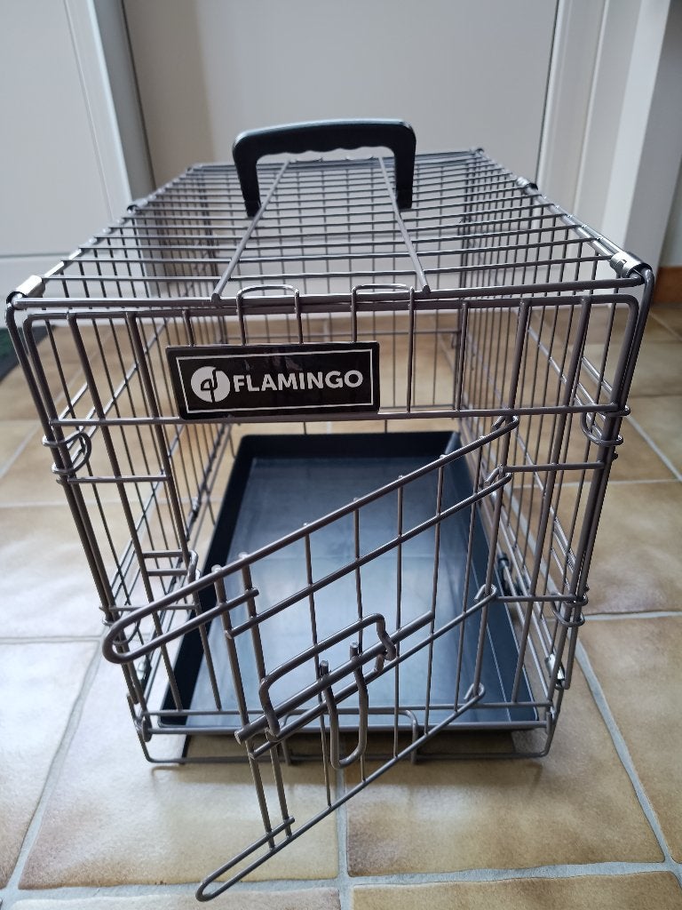 Flamingo Hondenbench XS, Dieren en Toebehoren, Ophalen, Zo goed als nieuw