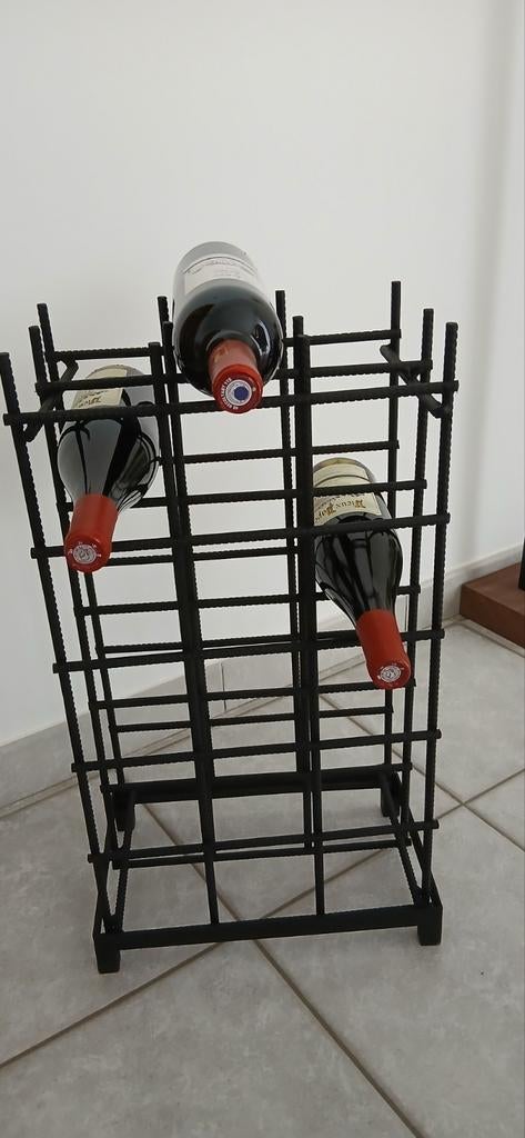 Porte bouteille fabrication ferronnier, Enlèvement
