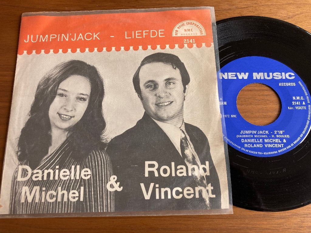 Roland Vincent, Danielle Michel – Jumpin'Jack, Enlèvement ou Envoi, 7 inch, En néerlandais
