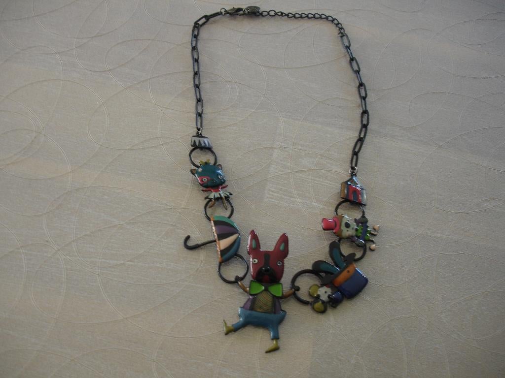 BIJOU DE FANTAISIE LO ETAT IMPECCABLE, Enlèvement, Autres matériaux, Collier